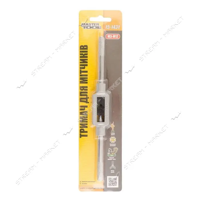 Держатель для метчиков Mastertool 15-1431 M3-M12