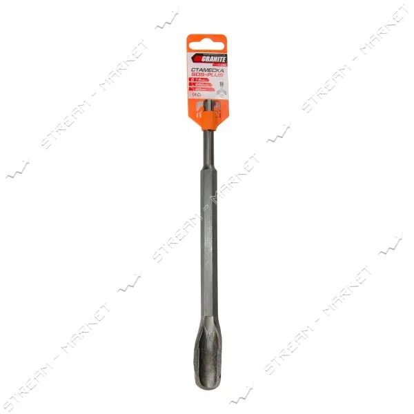 Стамеска полукруглая Granite 1-10-250 SDS-PLUS 14х250мм