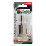 Сверло трубчатое с алмазным напылением по стеклу и плитке Granite 2-01-226 26мм