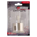 Сверло трубчатое с алмазным напылением по стеклу и плитке Granite 2-01-238 38мм