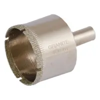 Сверло трубчатое с алмазным напылением по стеклу и плитке Granite 2-01-240 40мм