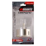Сверло трубчатое с алмазным напылением по стеклу и плитке Granite 2-01-260 60мм