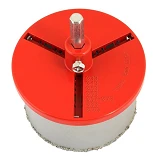 Сверло корончатое для плитки Granite 2-08-203 103мм вольфрамовое напыление с платформой             