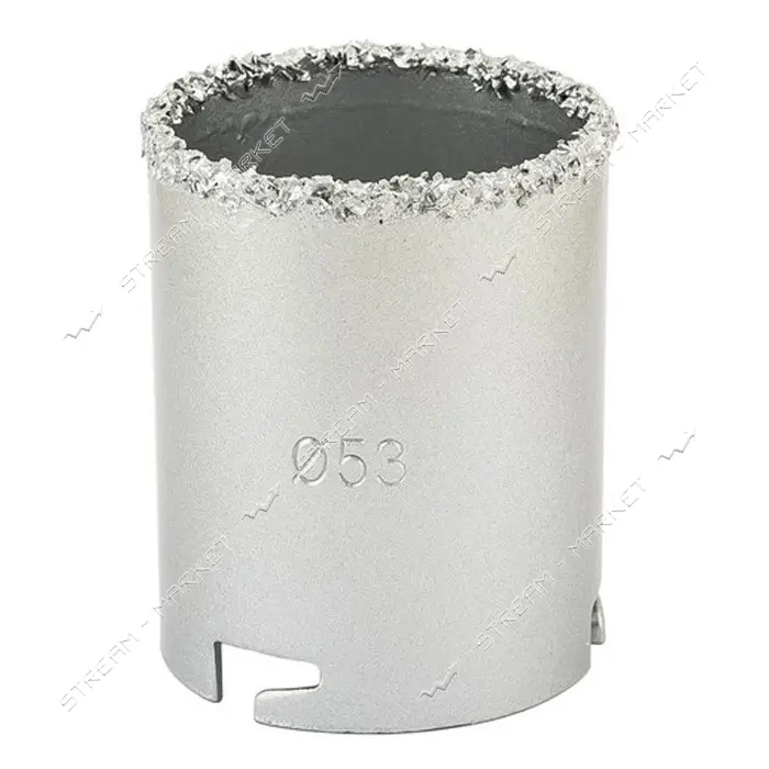 Сверло корончатое для плитки Granite 2-08-253 53мм вольфрамовое напыление                           