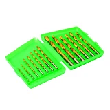 Набор сверл по металлу MasterTool 11-1305 HSS титан в пластиковой коробке 13шт