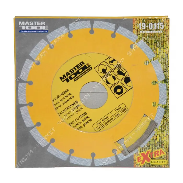Диск алмазный MasterTool 19-0115 Segmented 115мм                                                    