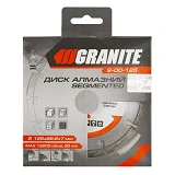 Диск алмазный Granite 9-00-125 Segmented 125мм                                                      