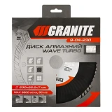 Диск алмазный Granite 9-04-230 Тurbo Wave 230мм                                                     