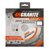 Диск алмазный Granite 9-05-180 Universal 180мм                                                      