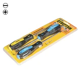 Набор отверток Mastertool 40-1504 РН1x100 2x100 SL5x100                                             