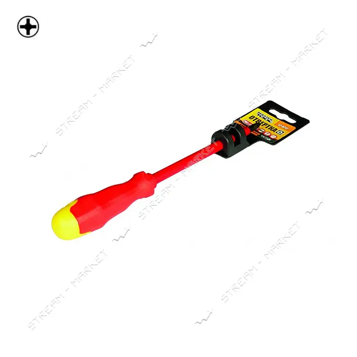 Отвертка диэлектрическая крестовая Mastertool 47-0212 РН2x125 1000В