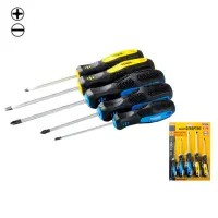 Набор отверток Mastertool 40-1505 РН0x75 1x75 2x100 SL5x75 6x100 5шт                                