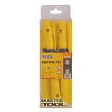 Отвертка Mastertool 40-0160 4-В-1 2 насадки 50мм SL3-PH0/SL4-PH1