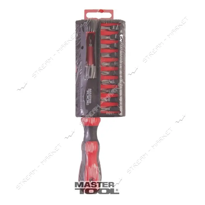 Отвертка диэлектрическая в кейсе Mastertool 40-0041 11 насадок 25мм                                 