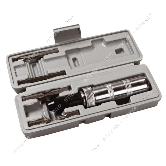 Отвертка ударно-поворотная Mastertool 40-0151 в кейсе 6 насадок