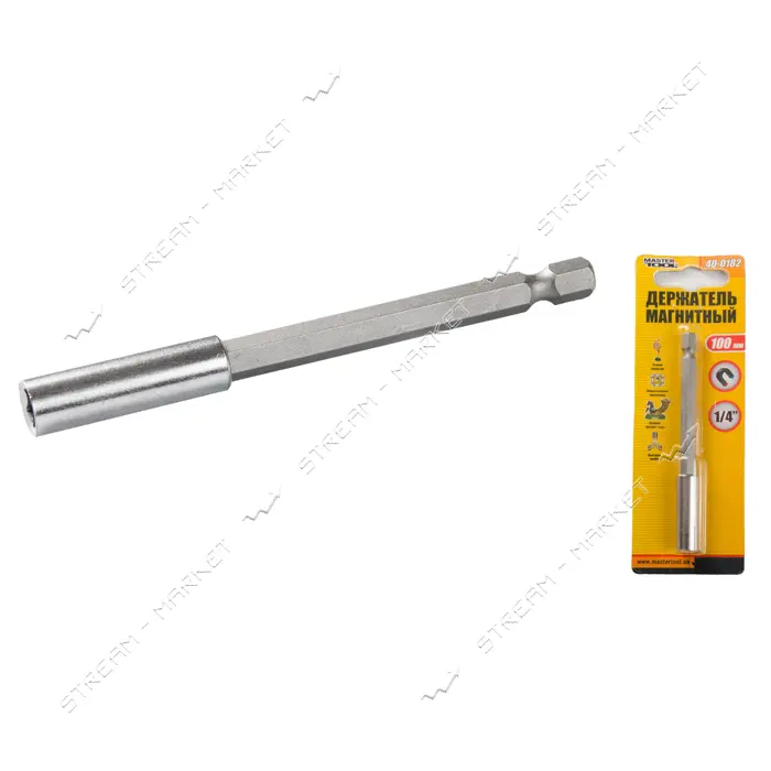 Держатель магнитный MasterTool 40-0182 100мм