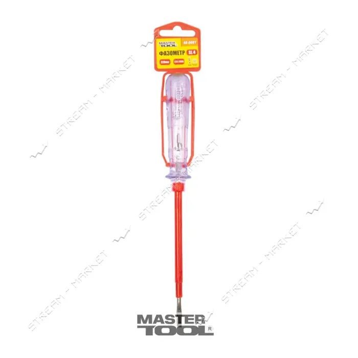 Фазометр Mastertool 40-0001 220-240В SL4 220мм                                                      