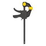Струбцина столярная MasterTool 07-0401 автоматическая 200x60мм 800Н