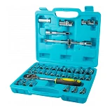 Набор насадок торцевых Mastertool 78-6032 CrV 1/2" с трещеткой 24 зуба в кейсе 32шт