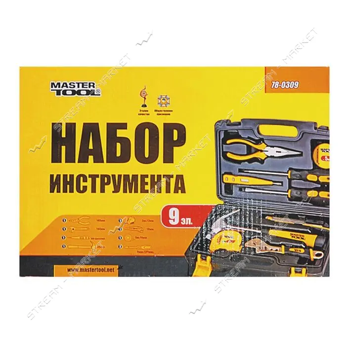 Набор инструмента Mastertool 78-0309 9шт