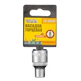 Насадка торцевая Mastertool 78-0008 6-гранная CrV 1/2" 8мм