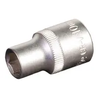 Насадка торцевая Mastertool 78-0010 6-гранная CrV 1/2" 10мм                                         