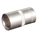 Насадка торцевая Mastertool 78-0015 6-гранная CrV 1/2" 15мм