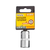 Насадка торцевая Mastertool 78-0015 6-гранная CrV 1/2" 15мм