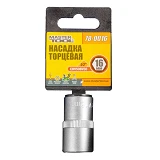 Насадка торцевая Mastertool 78-0016 6-гранная CrV 1/2" 16мм                                         