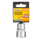 Насадка торцевая Mastertool 78-0019 6-гранная CrV 1/2" 19мм                                         