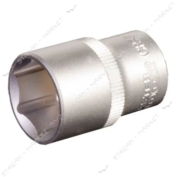 Насадка торцевая Mastertool 78-0019 6-гранная CrV 1/2" 19мм                                         