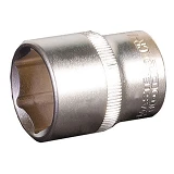 Насадка торцевая Mastertool 78-0022 6-гранная CrV 1/2" 22мм                                         