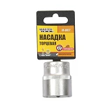 Насадка торцевая Mastertool 78-0027 6-гранная CrV 1/2" 27мм