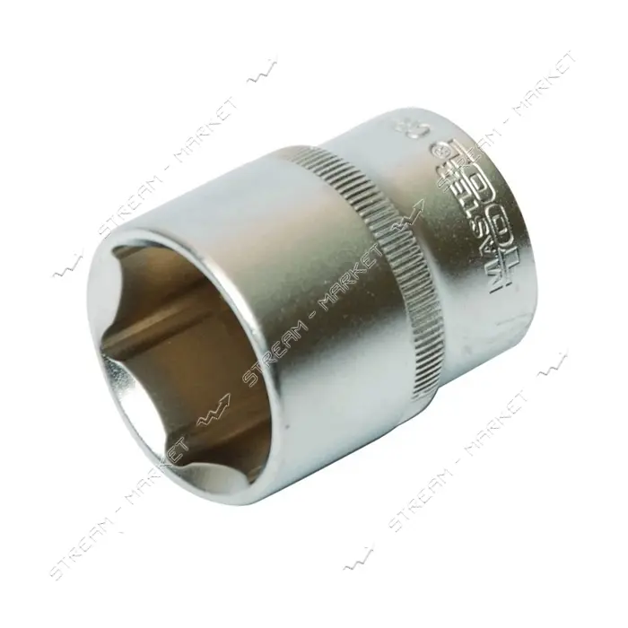 Насадка торцевая Mastertool 78-0027 6-гранная CrV 1/2" 27мм