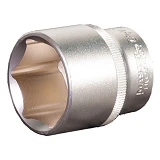 Насадка торцевая Mastertool 78-0030 6-гранная CrV 1/2" 30мм                                         