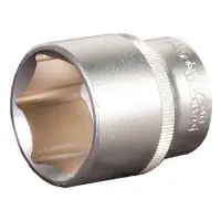 Насадка торцевая Mastertool 78-0030 6-гранная CrV 1/2" 30мм                                         