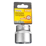 Насадка торцевая Mastertool 78-0032 6-гранная CrV 1/2" 32мм
