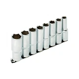 Набор насадок длинных торцевых Mastertool 78-1208 1/2" 8шт