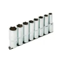 Набор насадок длинных торцевых Mastertool 78-1208 1/2" 8шт