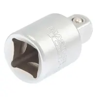 Переходник Mastertool 78-0085  CrV 1/2Н-3/8В                                                        