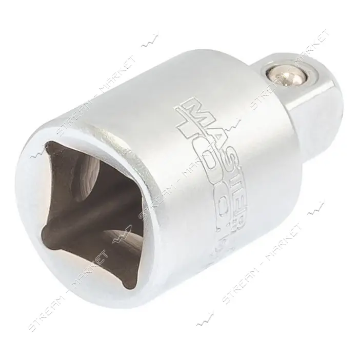Переходник Mastertool 78-0085  CrV 1/2Н-3/8В                                                        