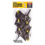 Струбцина столярная Mastertool 07-0545 тип A 45мм сила зажатия 12.2 кг набор 6шт                    