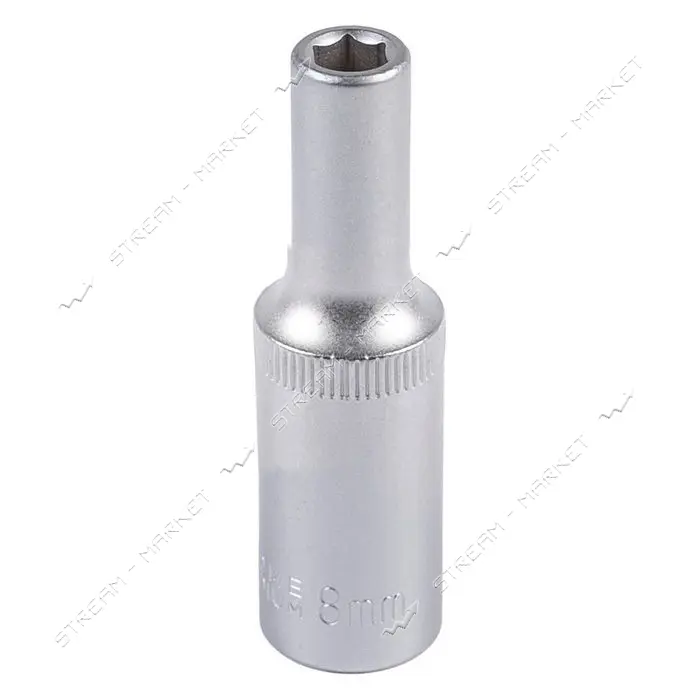 Насадка торцевая Mastertool 78-0508 6-гранная удлиненная 1/2" 8мм CRV