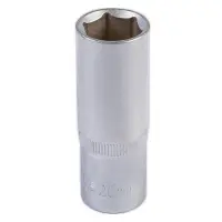 Насадка торцевая Mastertool 78-0520 6-гранная удлиненная 1/2" 20мм CRV                              