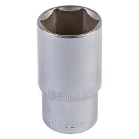 Насадка торцевая Mastertool 78-0532 6-гранная удлиненная 1/2" 32мм CRV                              