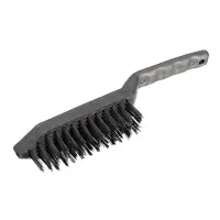 Щетка проволочная Mastertool 14-5505 5-рядная с пластиковой ручкой                                  