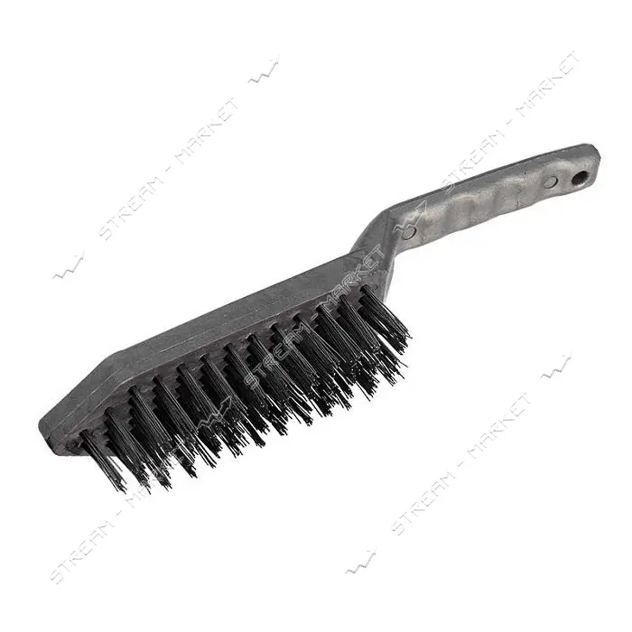 Щетка проволочная Mastertool 14-5505 5-рядная с пластиковой ручкой
