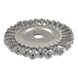 Щетка дисковая Mastertool 19-9015 из плетеной проволоки d150x22.2мм                                 