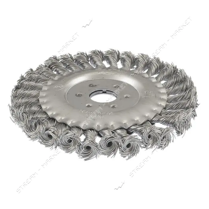 Щетка дисковая Mastertool 19-9015 из плетеной проволоки d150x22.2мм                                 