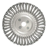 Щетка дисковая Mastertool 19-9020 из плетеной проволоки d200x32мм                                   